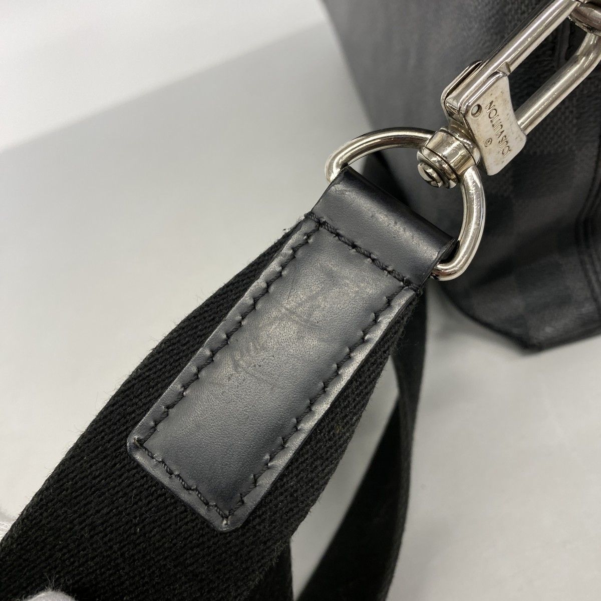 Louis Vuitton Business Bag Damier Graphite Porte Documents Jour Black 2-Way Bag — view 9
