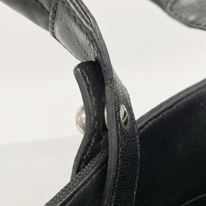 Chanel Tote Paris Biarritz Canvas Black Silver — view 6