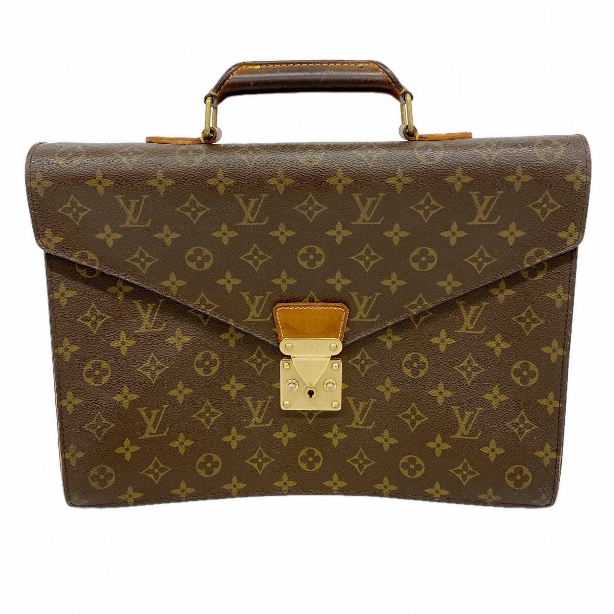 Louis Vuitton Business Bag Monogram Serviette Conseil Brown