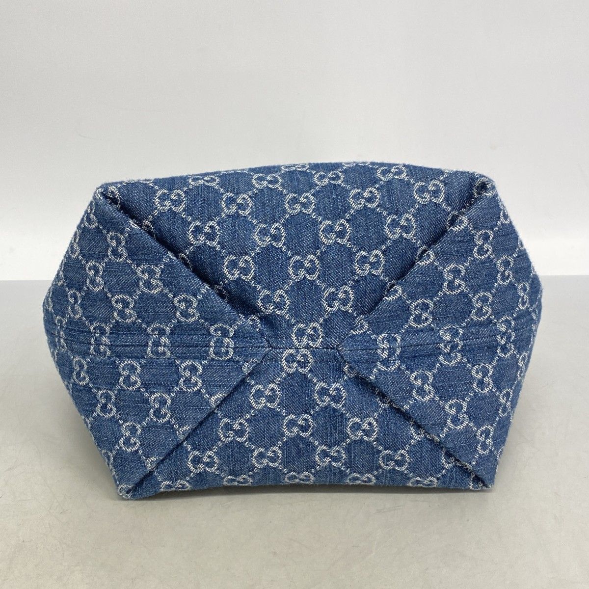 Gucci Tote Totissima Denim Navy Silver — view 3
