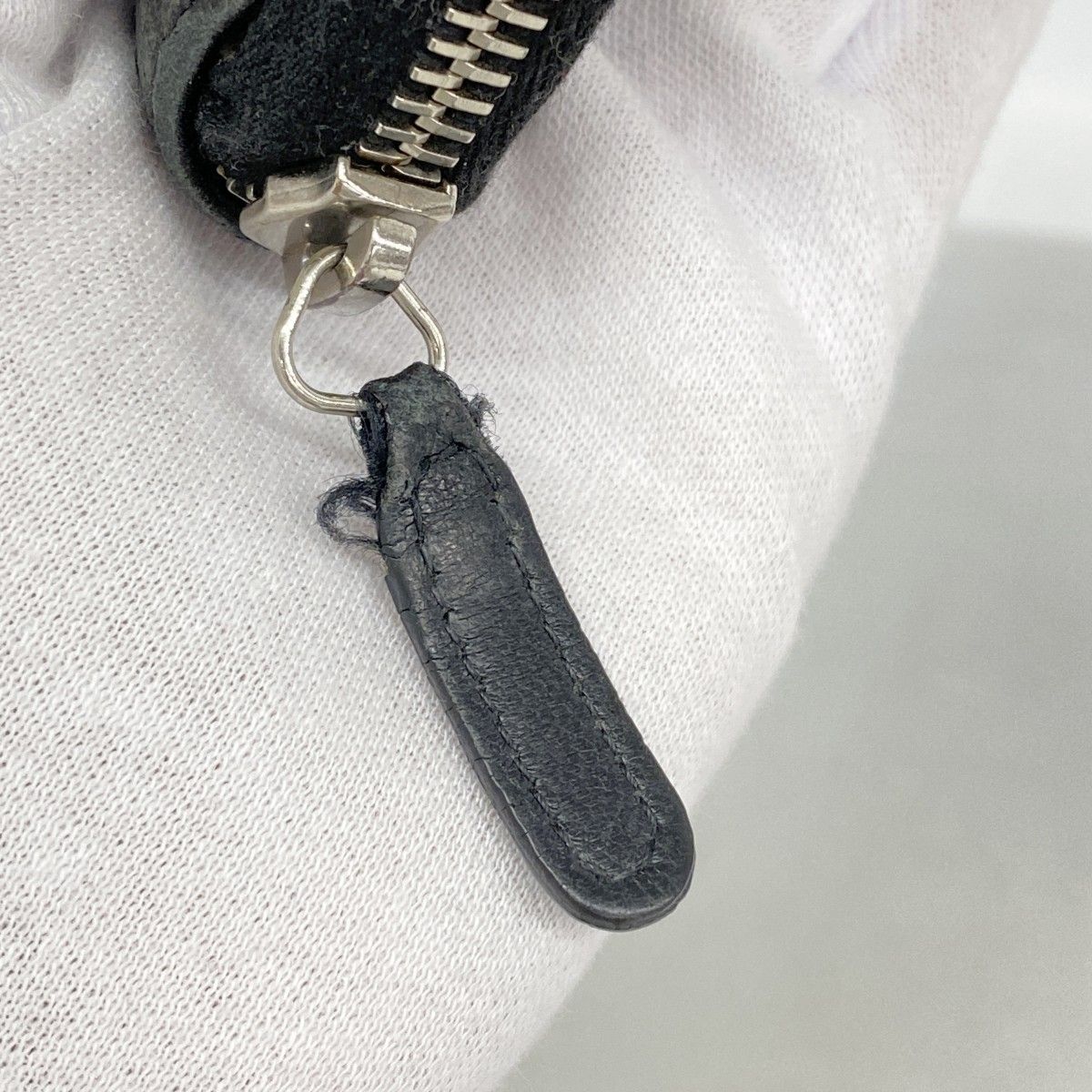 Chanel Wallet Quilted Lambskin Black Silver — view 7