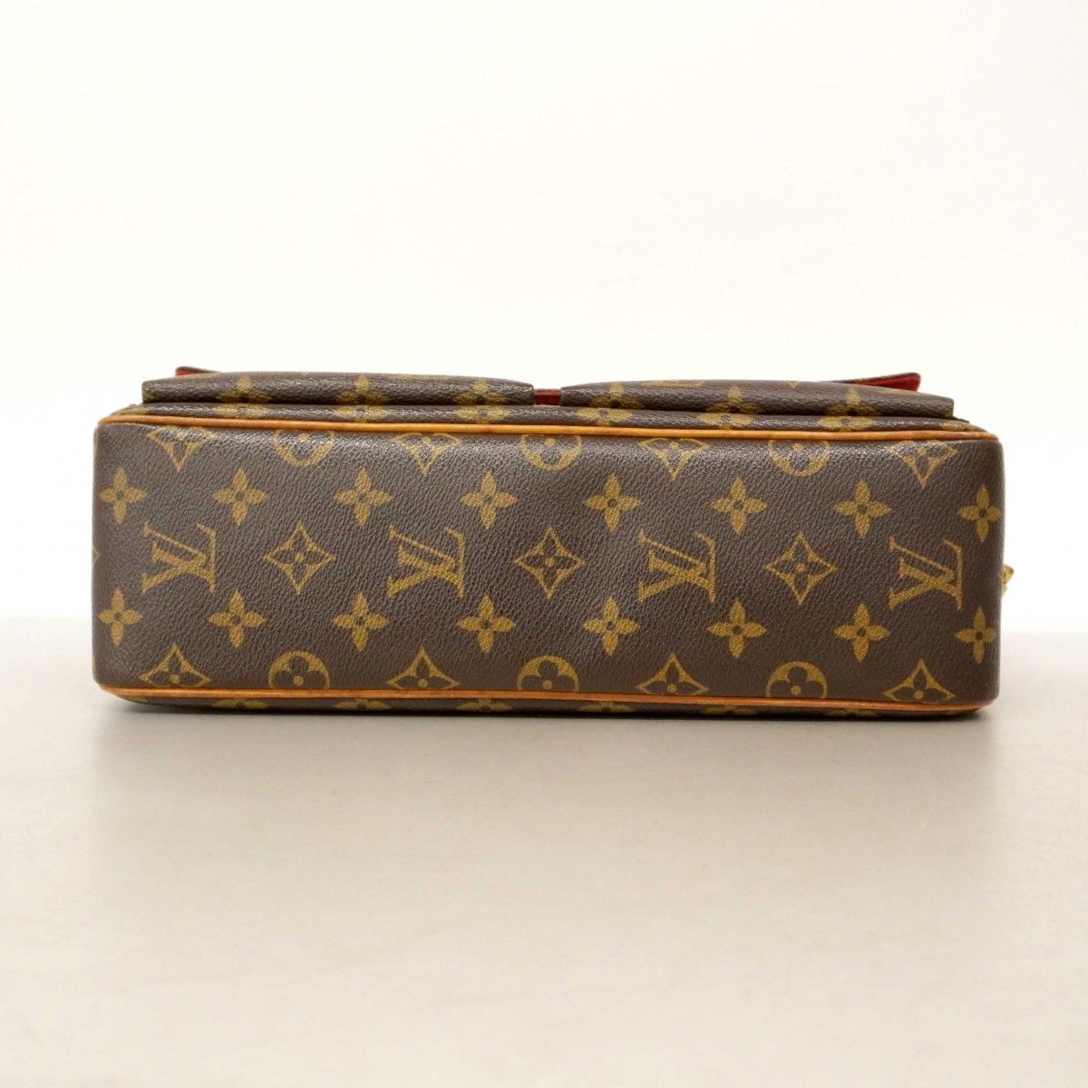 Louis Vuitton Shoulder Bag Monogram Viva Cite MM Brown — view 3