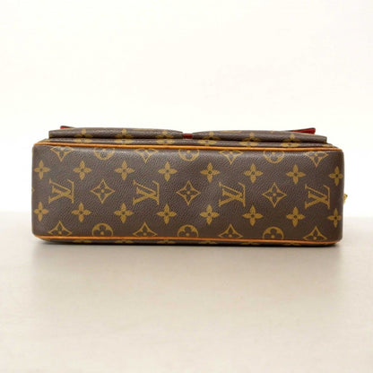 Louis Vuitton Shoulder Bag Monogram Viva Cite MM Brown — view 3