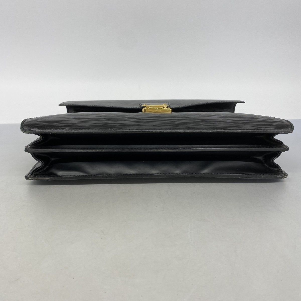 Louis Vuitton Briefcase Epi Serviette Conseil Noir — view 3