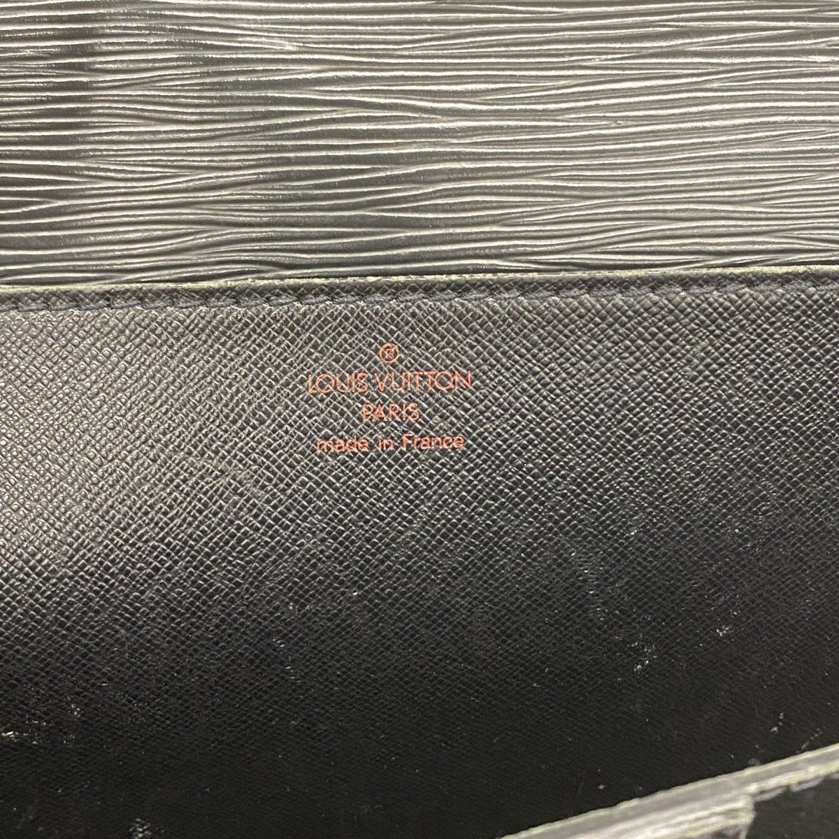 Louis Vuitton Briefcase Epi Serviette Conseil Noir — view 5