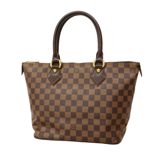 Louis Vuitton Handbag Damier Saleya PM Ebene