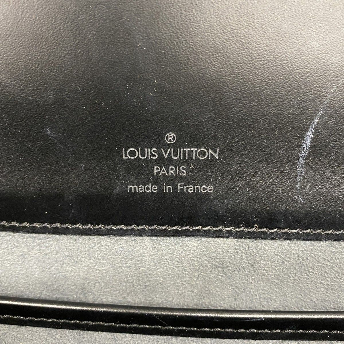 Louis Vuitton Shoulder Bag Epi Nocturne GM Noir — view 5