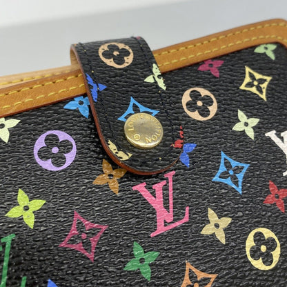 Louis Vuitton Wallet Monogram Multicolor Portefeuille Viennois Noir — view 9