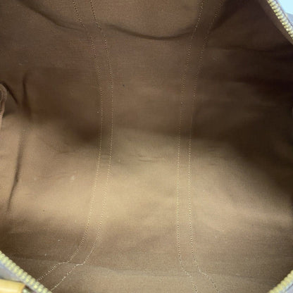 Louis Vuitton Boston Bag Monogram Keepall 50 Brown — view 4