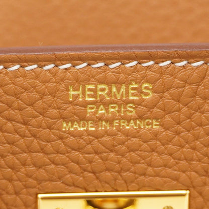 Hermes Handbag Birkin 30 Togo Gold — view 5