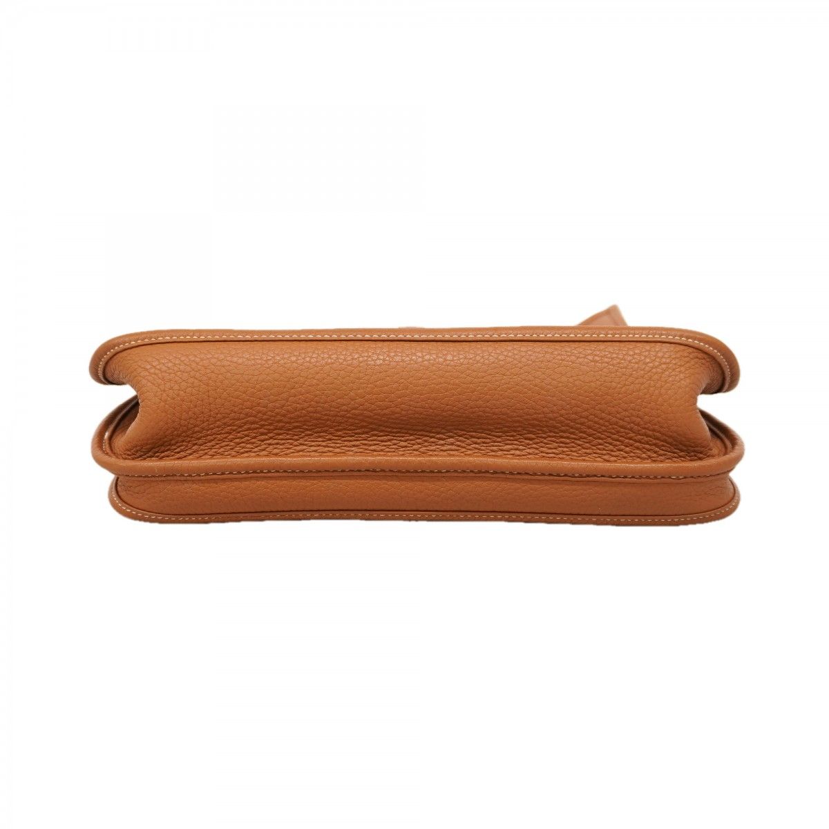Hermes Shoulder Bag Evelyne Taurillon Clemence Gold Silver — view 3