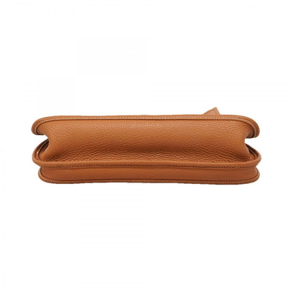 Hermes Shoulder Bag Evelyne Taurillon Clemence Gold Silver — view 3