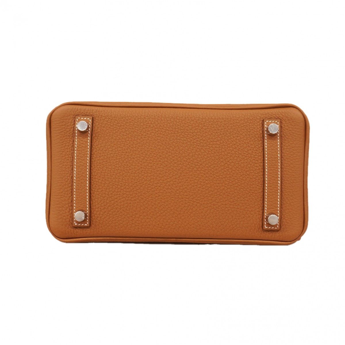 Hermes Handbag Birkin 25 Togo Gold Silver — view 3