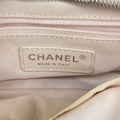 Chanel Handbag Quilted Lambskin Pink Silver 2-Way Bag — view 5