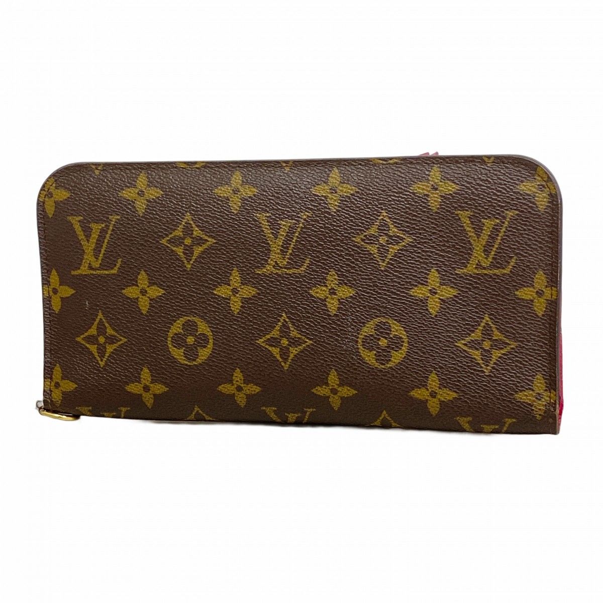 Louis Vuitton Wallet Monogram Portefeuille Insolite Brown Rose