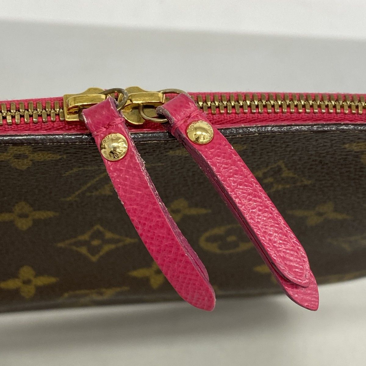 Louis Vuitton Wallet Monogram Portefeuille Insolite Brown Rose — view 8