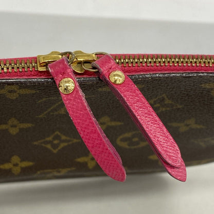 Louis Vuitton Wallet Monogram Portefeuille Insolite Brown Rose — view 8