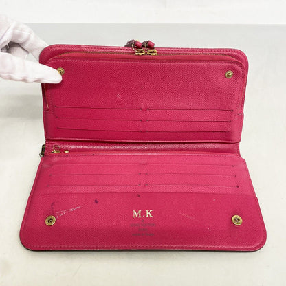 Louis Vuitton Wallet Monogram Portefeuille Insolite Brown Rose — view 3