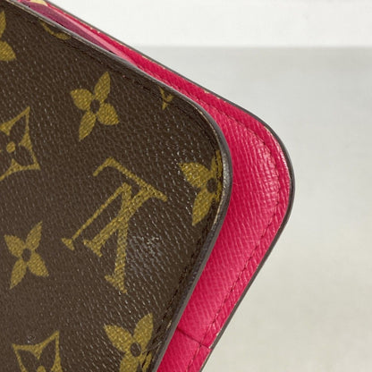 Louis Vuitton Wallet Monogram Portefeuille Insolite Brown Rose — view 7