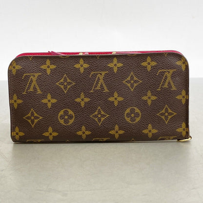 Louis Vuitton Wallet Monogram Portefeuille Insolite Brown Rose — view 9