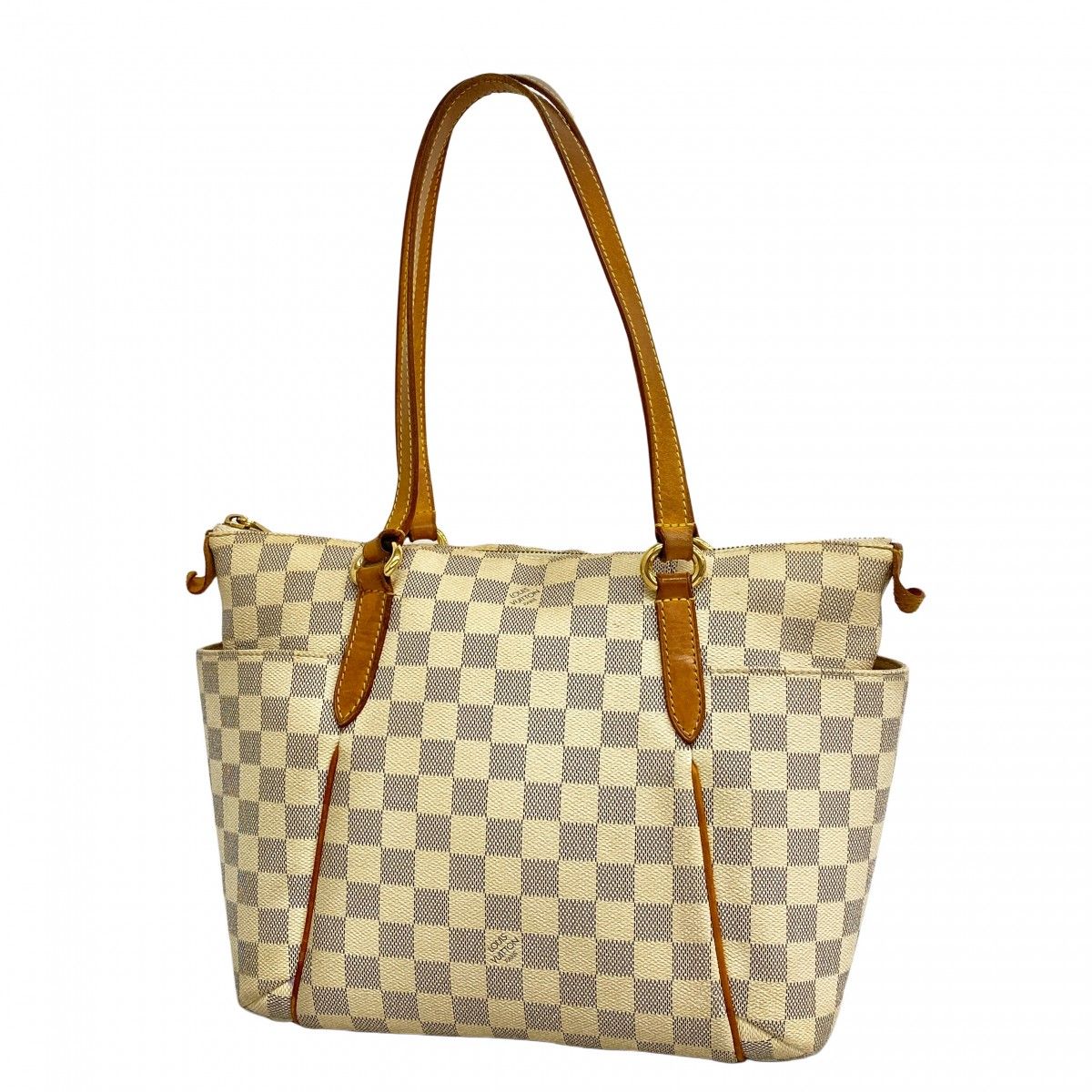 Louis Vuitton Tote Damier Azur Totally PM White