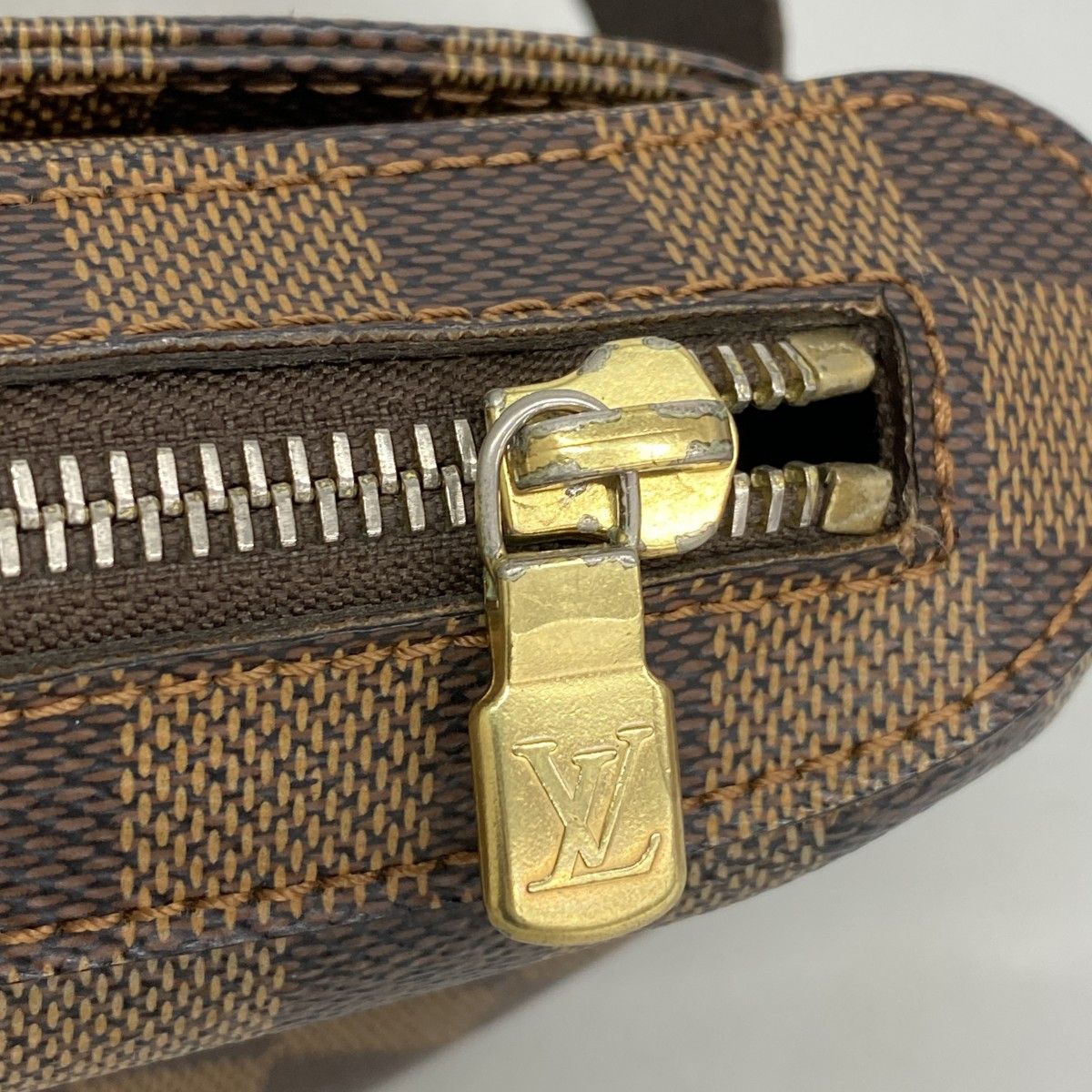 Louis Vuitton Belt Bag Damier Geronimos Ebene — view 8