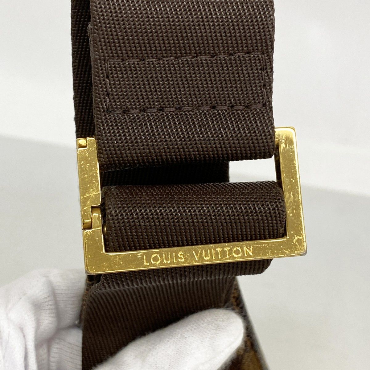 Louis Vuitton Belt Bag Damier Geronimos Ebene — view 9