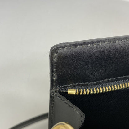 Louis Vuitton Shoulder Bag Epi Enghien Noir — view 9