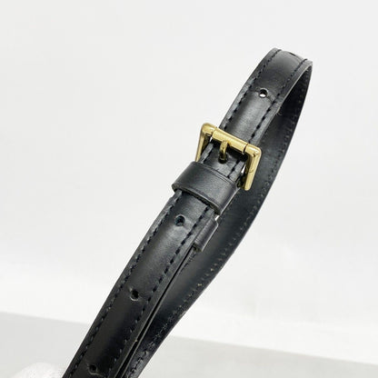 Louis Vuitton Shoulder Bag Epi Enghien Noir — view 8