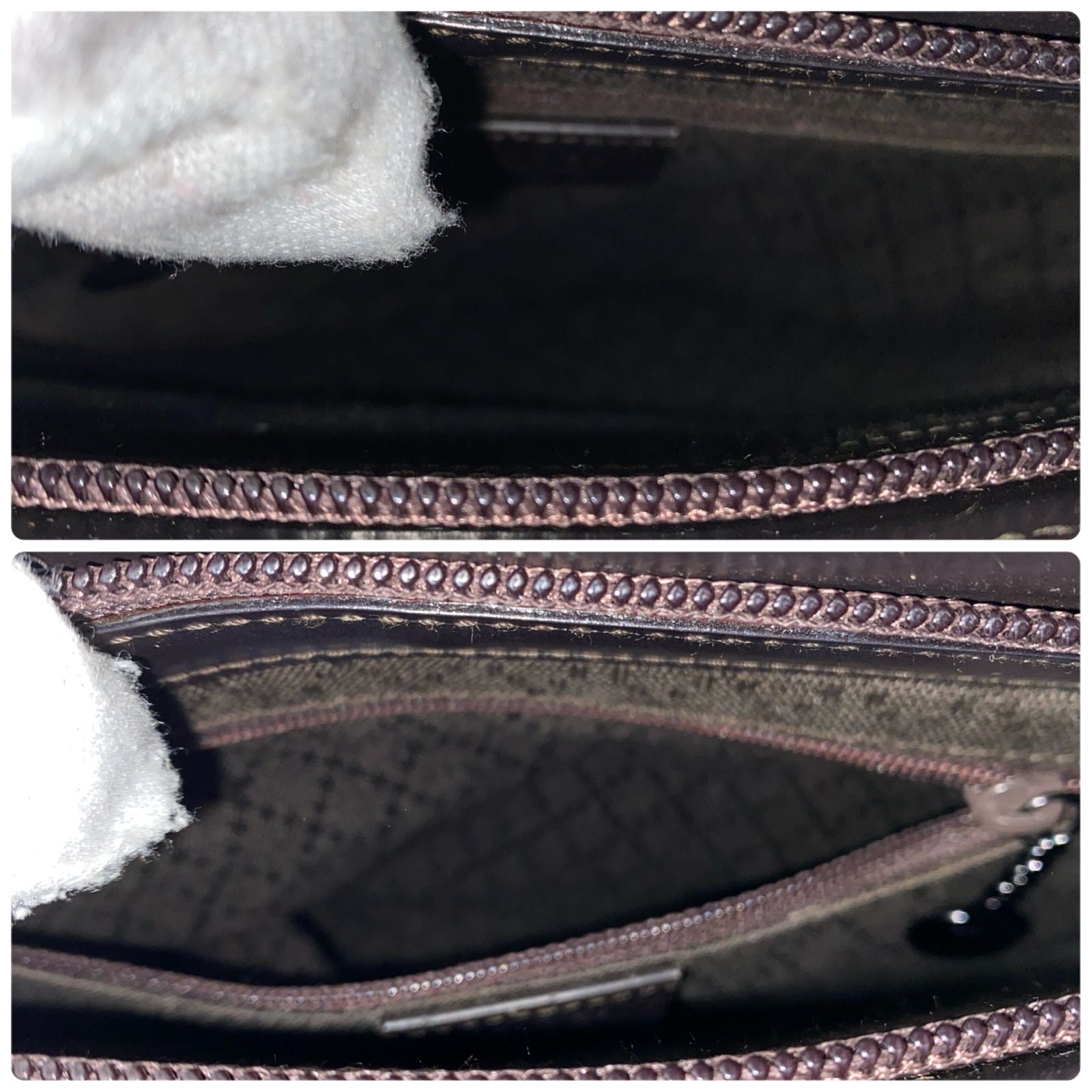 Gucci Handbag Shoulder GG Nylon Brown Business — view 8