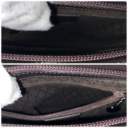 Gucci Handbag Shoulder GG Nylon Brown Business — view 8