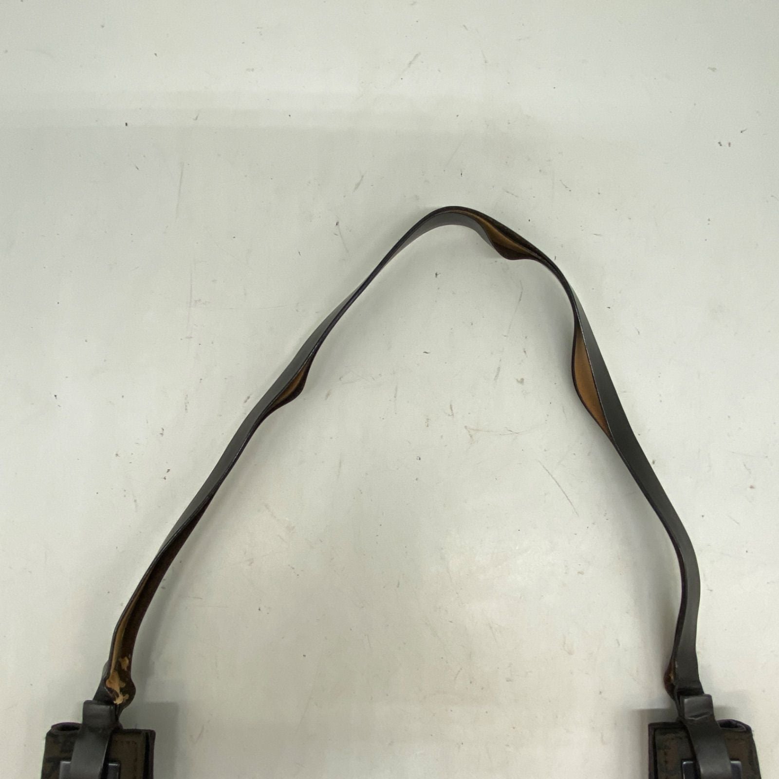 Gucci Handbag Shoulder GG Nylon Brown Business — view 9