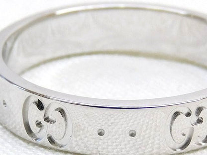 Gucci Icon Ring 18k White Gold — view 4