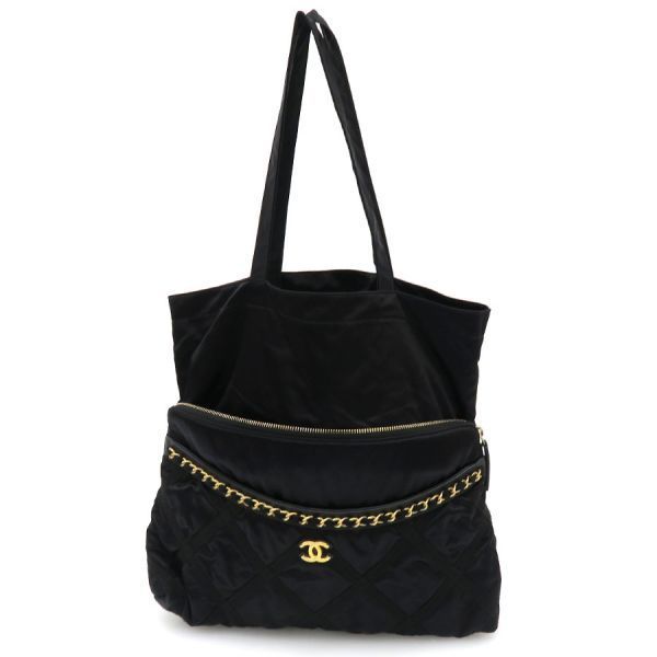 Chanel Quilted Nylon Tote