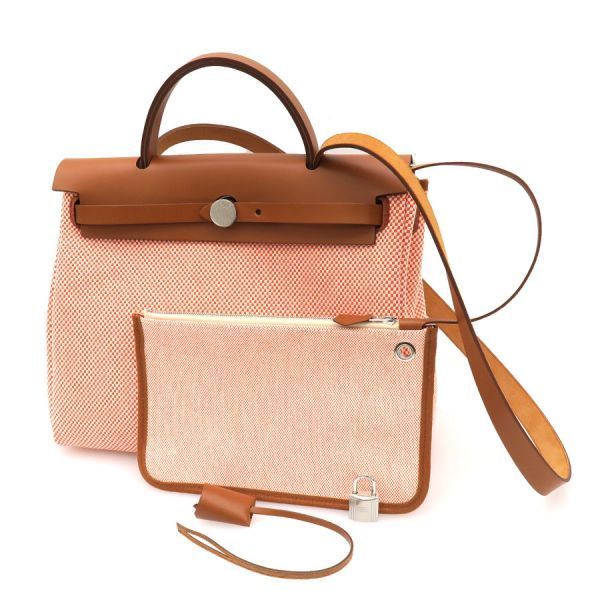 Hermes Herbag Zip Handbag