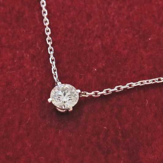 Cartier Diamond Necklace White Gold