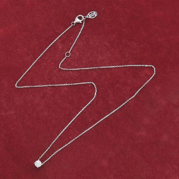 Cartier Diamond Necklace White Gold — view 4