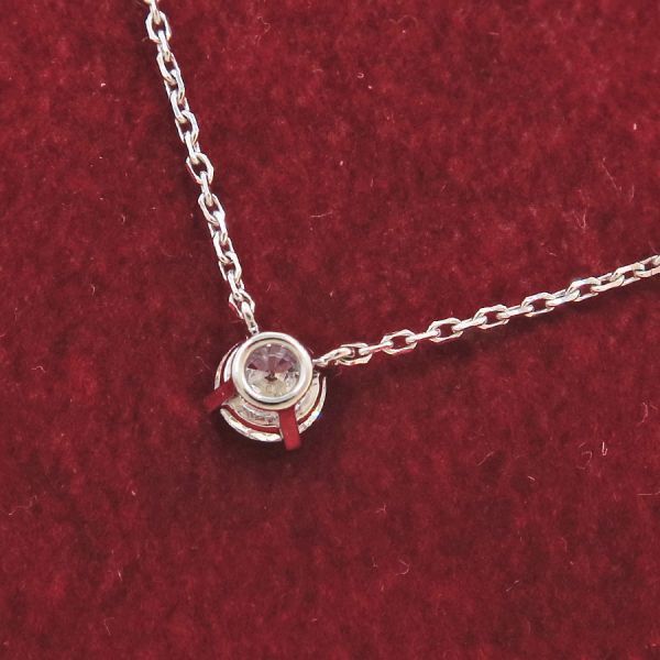 Cartier Diamond Necklace White Gold — view 3