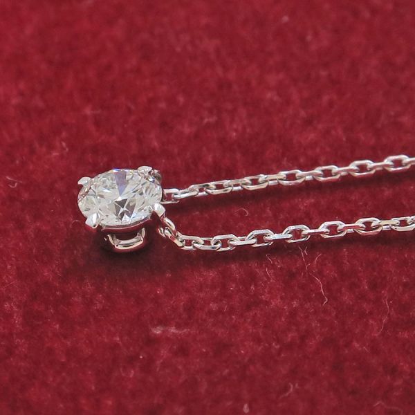 Cartier Diamond Necklace White Gold — view 2