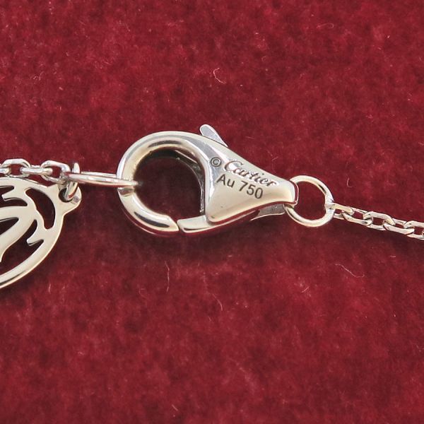Cartier Diamond Necklace White Gold — view 5