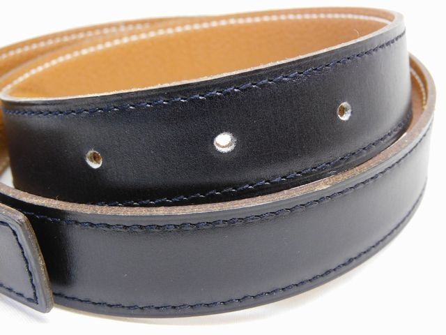 Hermes Mini Constance Belt Buckle 72 cm Reversible Black Brown Gold — view 5