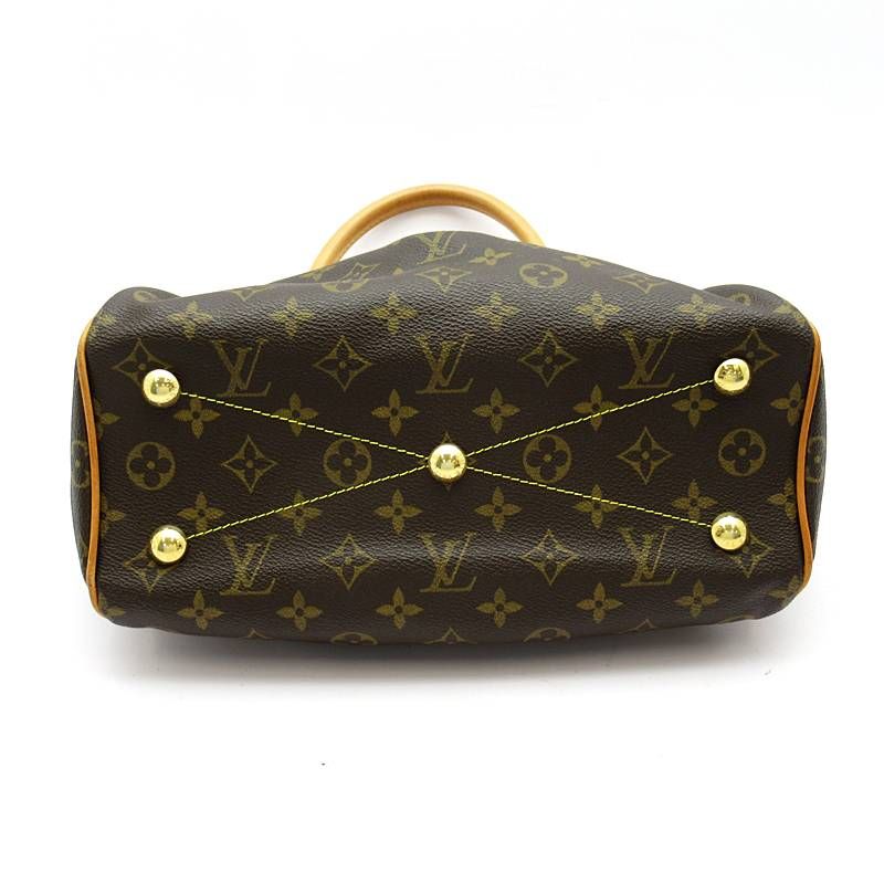 Louis Vuitton Tivoli PM Monogram Handbag Brown — view 6