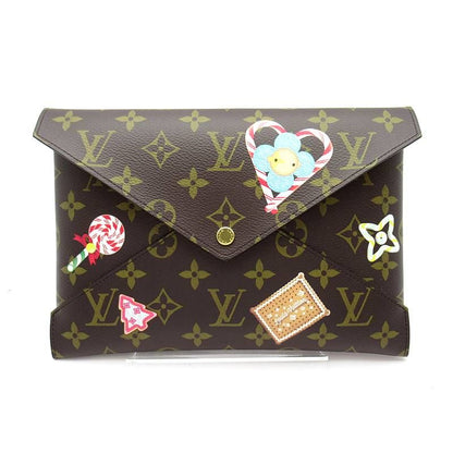 Louis Vuitton Pochette Kirigami Vivienne Monogram Clutch Candy Red Beauty