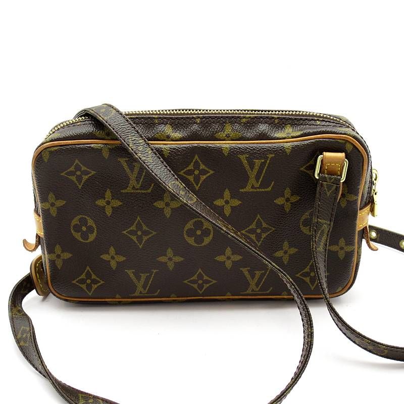 Louis Vuitton Bandouliere Monogram Shoulder Bag Brown — view 4