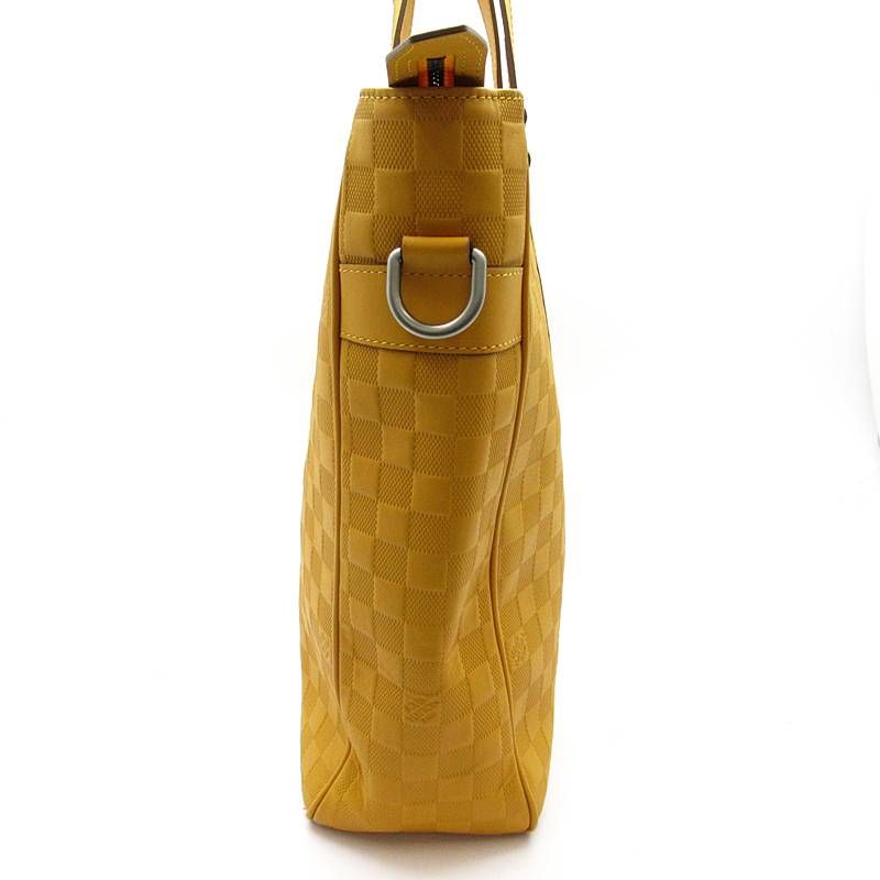 Louis Vuitton Neo Tadao Damier Infini Shoulder Bag Solar — view 3