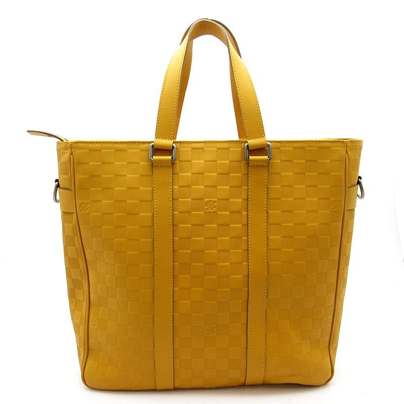 Louis Vuitton Neo Tadao Damier Infini Shoulder Bag Solar — view 4