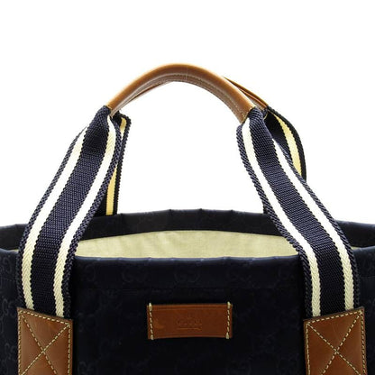 Gucci GG Nylon Tote Navy — view 2