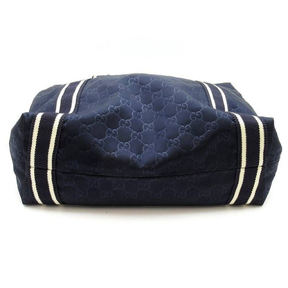 Gucci GG Nylon Tote Navy — view 6