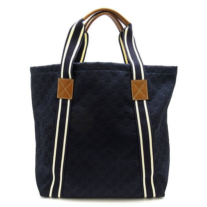 Gucci GG Nylon Tote Navy — view 4