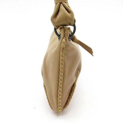 Bottega Veneta Shoulder Bag Lambskin Camel — view 3